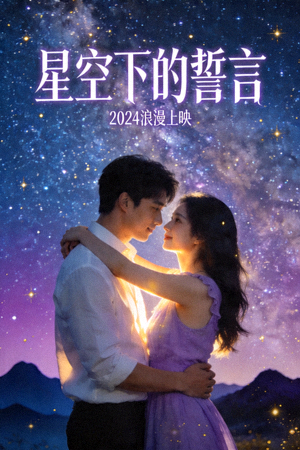 星空下的誓言 浪漫爱情剧海报
